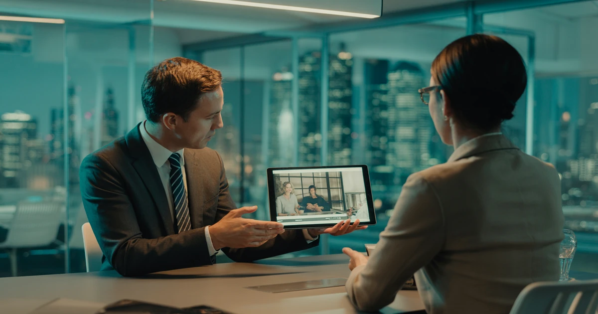 Cotización de producción de video - reunión profesional de consultoría en agencia de marketing digital